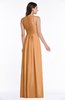 ColsBM Bonnie Pheasant Traditional V-neck Zip up Chiffon Floor Length Ruching Plus Size Bridesmaid Dresses