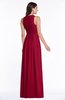 ColsBM Bonnie Scooter Traditional V-neck Zip up Chiffon Floor Length Ruching Plus Size Bridesmaid Dresses