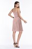 ColsBM Giavanna Blush Pink Modern A-line Strapless Half Backless Chiffon Plus Size Bridesmaid Dresses