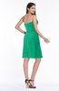 ColsBM Giavanna Pepper Green Modern A-line Strapless Half Backless Chiffon Plus Size Bridesmaid Dresses