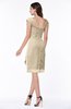 ColsBM Amara Novelle Peach Plain Column Sweetheart Sleeveless Chiffon Knee Length Plus Size Bridesmaid Dresses