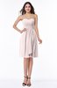 ColsBM Laila Angel Wing Modern A-line Strapless Zip up Chiffon Pleated Plus Size Bridesmaid Dresses