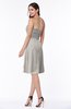 ColsBM Laila Ashes Of Roses Modern A-line Strapless Zip up Chiffon Pleated Plus Size Bridesmaid Dresses