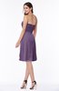 ColsBM Laila Chinese Violet Modern A-line Strapless Zip up Chiffon Pleated Plus Size Bridesmaid Dresses