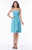 ColsBM Laila Light Blue Modern A-line Strapless Zip up Chiffon Pleated Plus Size Bridesmaid Dresses