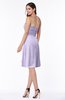 ColsBM Laila Light Purple Modern A-line Strapless Zip up Chiffon Pleated Plus Size Bridesmaid Dresses