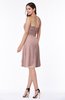 ColsBM Laila Nectar Pink Modern A-line Strapless Zip up Chiffon Pleated Plus Size Bridesmaid Dresses