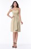 ColsBM Laila Novelle Peach Modern A-line Strapless Zip up Chiffon Pleated Plus Size Bridesmaid Dresses