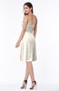 ColsBM Laila Whisper White Modern A-line Strapless Zip up Chiffon Pleated Plus Size Bridesmaid Dresses