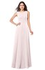 ColsBM Hazel Angel Wing Modern A-line Sleeveless Zip up Floor Length Pleated Plus Size Bridesmaid Dresses