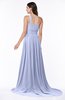 ColsBM Kiana Blue Heron Gorgeous Zipper Chiffon Sweep Train Pleated Evening Dresses