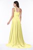 ColsBM Kiana Daffodil Gorgeous Zipper Chiffon Sweep Train Pleated Evening Dresses