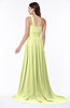 ColsBM Kiana Lime Sherbet Gorgeous Zipper Chiffon Sweep Train Pleated Evening Dresses
