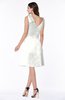ColsBM Dorothy Cloud White Modest Scoop Sleeveless Half Backless Appliques Bridesmaid Dresses