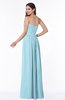 ColsBM Alisson Aqua Cinderella A-line Strapless Zip up Floor Length Ruching Plus Size Bridesmaid Dresses