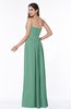 ColsBM Alisson Beryl Green Cinderella A-line Strapless Zip up Floor Length Ruching Plus Size Bridesmaid Dresses