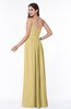 ColsBM Alisson Gold Cinderella A-line Strapless Zip up Floor Length Ruching Plus Size Bridesmaid Dresses
