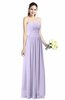 ColsBM Alisson Light Purple Cinderella A-line Strapless Zip up Floor Length Ruching Plus Size Bridesmaid Dresses
