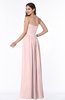 ColsBM Alisson Pastel Pink Cinderella A-line Strapless Zip up Floor Length Ruching Plus Size Bridesmaid Dresses