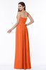 ColsBM Alisson Tangerine Cinderella A-line Strapless Zip up Floor Length Ruching Plus Size Bridesmaid Dresses