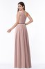 ColsBM Tiana Blush Pink Traditional A-line One Shoulder Chiffon Floor Length Plus Size Bridesmaid Dresses