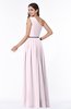 ColsBM Tiana Blush Traditional A-line One Shoulder Chiffon Floor Length Plus Size Bridesmaid Dresses