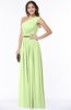ColsBM Tiana Butterfly Traditional A-line One Shoulder Chiffon Floor Length Plus Size Bridesmaid Dresses