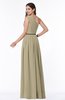 ColsBM Tiana Candied Ginger Traditional A-line One Shoulder Chiffon Floor Length Plus Size Bridesmaid Dresses