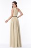 ColsBM Tiana Novelle Peach Traditional A-line One Shoulder Chiffon Floor Length Plus Size Bridesmaid Dresses