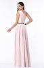 ColsBM Tiana Petal Pink Traditional A-line One Shoulder Chiffon Floor Length Plus Size Bridesmaid Dresses