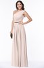 ColsBM Tiana Silver Peony Traditional A-line One Shoulder Chiffon Floor Length Plus Size Bridesmaid Dresses