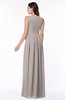 ColsBM Esther Fawn Traditional V-neck Sleeveless Zip up Chiffon Plus Size Bridesmaid Dresses