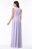 ColsBM Esther Light Purple Traditional V-neck Sleeveless Zip up Chiffon Plus Size Bridesmaid Dresses