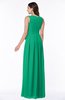 ColsBM Esther Pepper Green Traditional V-neck Sleeveless Zip up Chiffon Plus Size Bridesmaid Dresses