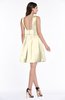 ColsBM Kassidy Bleached Sand Traditional Trumpet Scoop Sleeveless Bow Wedding Guest Dresses