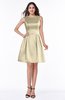 ColsBM Kassidy Champagne Traditional Trumpet Scoop Sleeveless Bow Wedding Guest Dresses