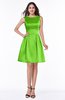 ColsBM Kassidy Classic Green Traditional Trumpet Scoop Sleeveless Bow Wedding Guest Dresses