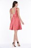 ColsBM Kassidy Coral Traditional Trumpet Scoop Sleeveless Bow Wedding Guest Dresses