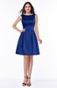 ColsBM Kassidy Electric Blue Traditional Trumpet Scoop Sleeveless Bow Wedding Guest Dresses