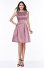 ColsBM Kassidy Silver Pink Traditional Trumpet Scoop Sleeveless Bow Wedding Guest Dresses