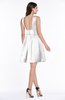 ColsBM Kassidy White Traditional Trumpet Scoop Sleeveless Bow Wedding Guest Dresses