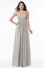 ColsBM Natalie Ashes Of Roses Glamorous A-line Sleeveless Floor Length Ruching Plus Size Bridesmaid Dresses