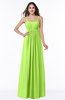 ColsBM Natalie Bright Green Glamorous A-line Sleeveless Floor Length Ruching Plus Size Bridesmaid Dresses
