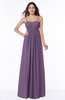 ColsBM Natalie Chinese Violet Glamorous A-line Sleeveless Floor Length Ruching Plus Size Bridesmaid Dresses