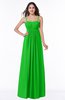 ColsBM Natalie Classic Green Glamorous A-line Sleeveless Floor Length Ruching Plus Size Bridesmaid Dresses