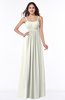 ColsBM Natalie Cream Glamorous A-line Sleeveless Floor Length Ruching Plus Size Bridesmaid Dresses