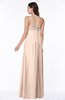 ColsBM Natalie Fresh Salmon Glamorous A-line Sleeveless Floor Length Ruching Plus Size Bridesmaid Dresses