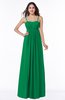 ColsBM Natalie Green Glamorous A-line Sleeveless Floor Length Ruching Plus Size Bridesmaid Dresses