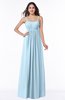 ColsBM Natalie Ice Blue Glamorous A-line Sleeveless Floor Length Ruching Plus Size Bridesmaid Dresses