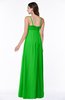 ColsBM Natalie Jasmine Green Glamorous A-line Sleeveless Floor Length Ruching Plus Size Bridesmaid Dresses